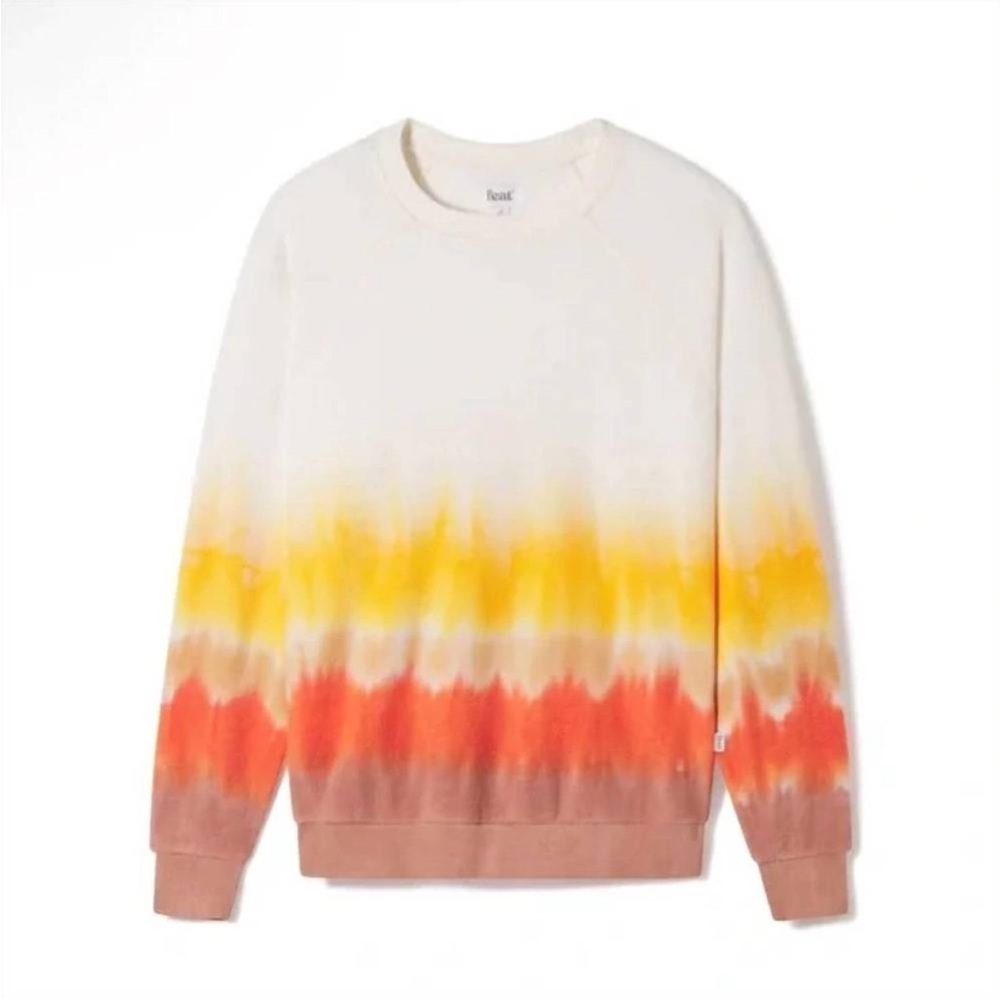 Feat BlanketBlend Crewneck Tie Dye Desert Sunset